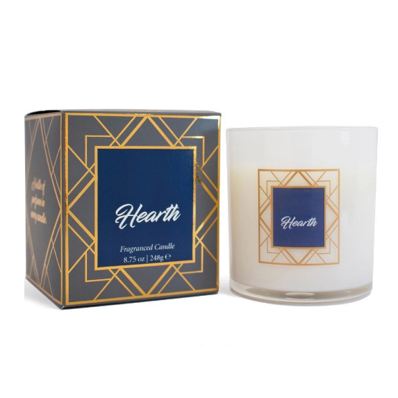 Wholesale private label Italy scented natural soy wax candles manufacturers with custom packaging